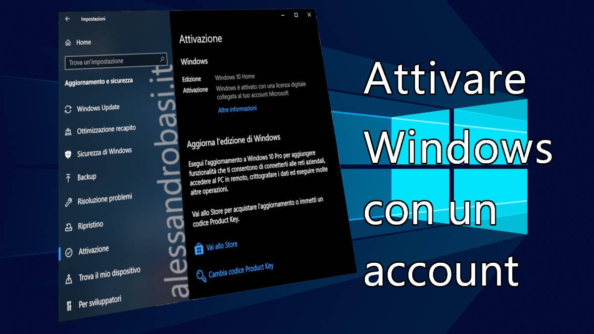 Come recuperare la licenza digitale dei PC Windows 10